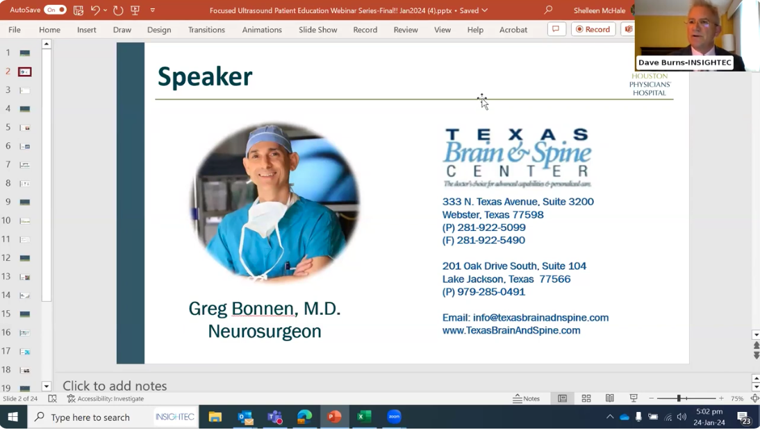 Dr. Bonnen Webinar